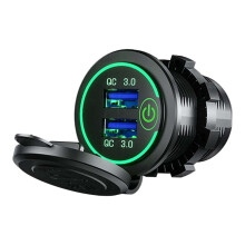 USB Mehrfach Ladegerät QC3.0 für Auto Schiff
