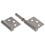 2 Pcs 3 Inch 360 Degree Rotating Window Door Flag Hinge & 100Pcs Flat  Phillips Self-Tapping Screw 2