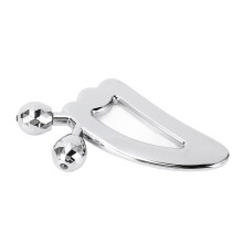 Metal Zinc Alloy Face Roller Gua Sha Massager for Face Eye Neck Body