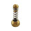 5Pcs 1/8 Internal Thread Pressure Washer Pipe Nozzles,Sewer Drain Pipe Spring Ejectors,Cleaning Vibrating Spring Nozzles 5