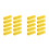20Pcs Small Yellow Sponge Paint Rollers for Texture and Drywall 5