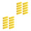 20Pcs Small Yellow Sponge Paint Rollers for Texture and Drywall 7