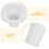 5Pcs Universal White Water Dispenser Base Secure PP Holder for Office 8
