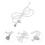White Flosser Water Tube Replacement for Tooth Cleaner 9