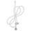 White Flosser Water Tube Replacement for Tooth Cleaner 10