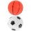 6Pcs Kids Bouncing Balls PVC Material Assorted Colors Fun Jumping Ball 3