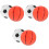 6Pcs Kids Bouncing Balls PVC Material Assorted Colors Fun Jumping Ball 4