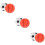 6Pcs Kids Bouncing Balls PVC Material Assorted Colors Fun Jumping Ball 10