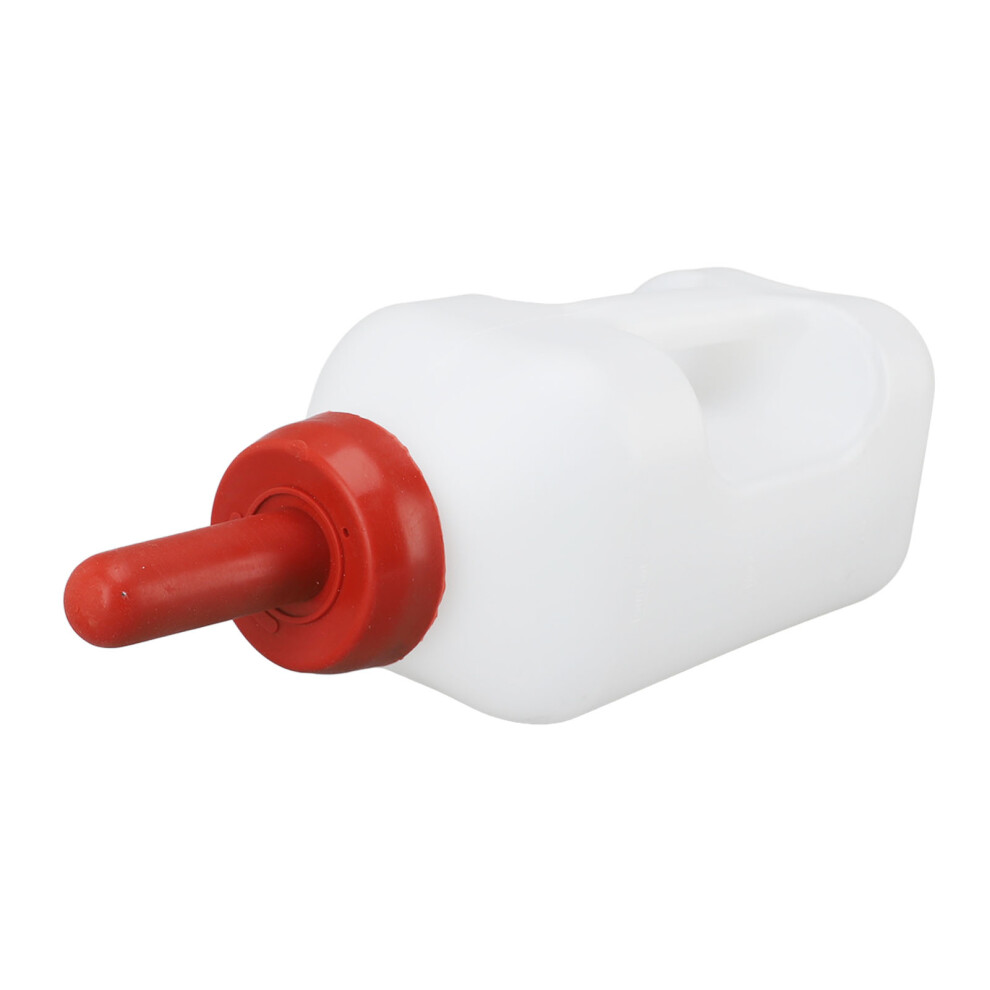 Calf Feeding Bottle 2L Silicone Leakproof Nipple with Handle for Farm Pasture