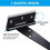 12 PCS 4 Inch T-Strap Hinges Rustic Gate Strap Hinge Rustproof Gate Door Black Hinges for Windows, Fence and Barn Gates 6