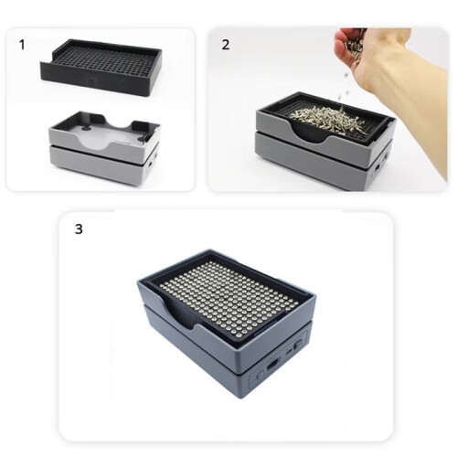 Screw Automatic Arranging Tool M1-M4 Screw Vibration Arranger Batch Feeder Handheld Screw Distributeur Tool 2