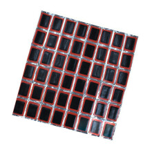 48PCS Bike Puncture Repair Patches Rubber Self-Adhesive for Mountain & Road
