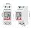 2P DIN-Rail Single-Phase  Meter Multifunction AC220V 5(60)A Voltage Current Power  Meter with RS485 Modbus 8