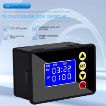 Programmable Digital Timer Relay Control Controller Delay Relay Cycle Timing /Off 24V