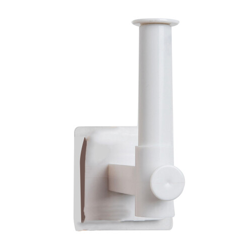 Retractable Wall L Shaped Towel Rail Kitchen Storage White Fixture 2