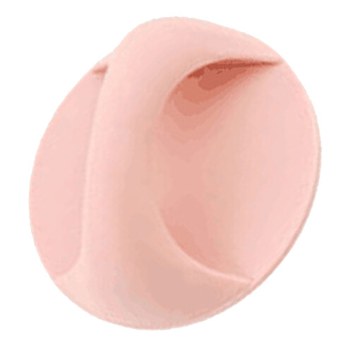 Self Adhesive Round Knob PP Pink 2