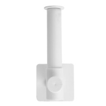 Retractable Wall L Shaped Towel Rail Kitchen Storage White Fixture