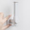 Retractable Wall L Shaped Towel Rail Kitchen Storage White Fixture 14