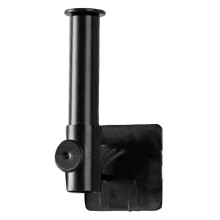 L-Shaped Towel Rack 56g 7x7x11.6x2cm Black