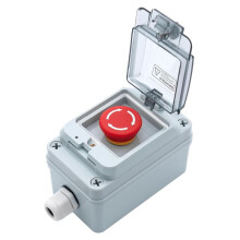Industriële Noodstopknop, Elektrische Uitschakelaar, IP67 Waterdicht voor Bouw, Fabrieken of Buiten