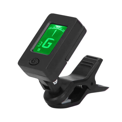 ABS Clip-On Guitar Tuner, 12-Equal Tuning CR2032 2