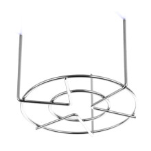 Outdoor Solar Pathway Light 2 Pack IP65 Waterproof Metal Lawn Light Warm White