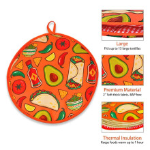 Wärmetasche Tortilla 30cm für Mikrowelle