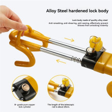 Steering Wheel Lock,Heavy Duty Anti-Theft Device and Car Security Lock with Adjustable Lock,Excellent Vehicle Deterrent
