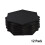 12-Pack Hexagon Panels 11.8x10.2x0.4in White 3