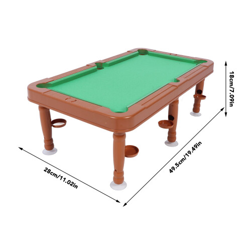 6-in-1 Kids Interactive Game Table Set, Plastic, 28x49.5x18cm 1