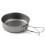 Titanium Foldable Dinner Bowl 70g 105x33mm 10