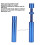 Adjustable Aluminum GPU Brace Support for All Graphics Cards, Blue 5