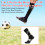 Anti-Slip 80g Socks EU38-45/US5-11.5 Black 6