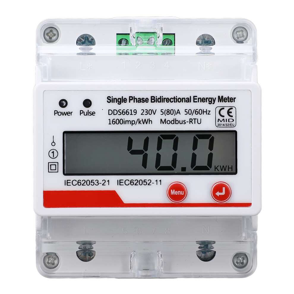 Single Phase Energy Monitor with LCD