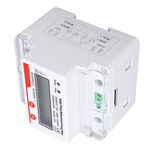 Digital Energy Meter LCD Display RS485 230V 80A Single Phase 2