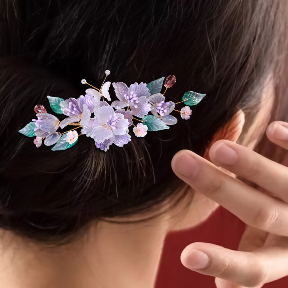 Roc-Electron Hanfu Hair Sticks With Tassel, Novel Gift For Women
