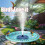 Solar Springbrunnen 13 cm 8