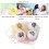 4 Pcs Bubble Shower Balls Spa Salt Bath Set, Moisturizing & Relaxing 3
