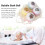 4 Pcs Bubble Shower Balls Spa Salt Bath Set, Moisturizing & Relaxing 7