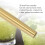 Crushed Ice Rolling Pin 304SS Gold 34.7cm 186g 6