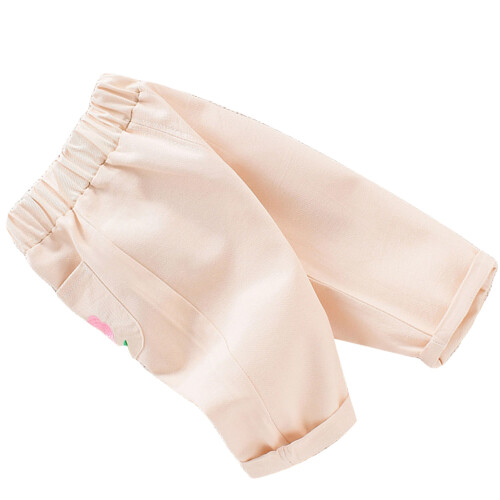 Mädchen Harem Hose 9/4 Beige 100 | Kinder