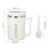 304 Edelstahl-Isolierkaffeetasse 500ml Hellgrau mit Griff 2