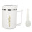 304 Edelstahl-Isolierkaffeetasse 500ml Hellgrau mit Griff 3