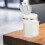 304 Edelstahl-Isolierkaffeetasse 500ml Hellgrau mit Griff 13
