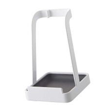 Tilted Kitchen Lid Rack with Drip Tray