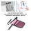 Nurse Waist Pouch MultiPocket 22.5x16.5cm Rose Red 5
