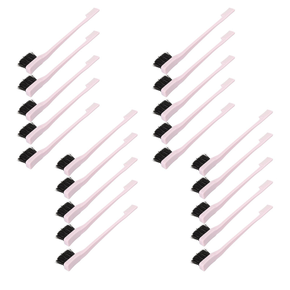 20Pcs Eyebrow Brush Comb Set - 2-Head ABS Nylon
