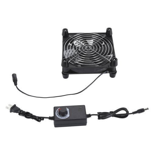140mm 12V Schwarzer Leiser Einstellbarer PC-Lüfter – 0,45A 2