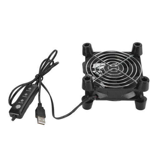90mm 5V USB Case Fan Low Noise 2800RPM Adjustable for Computer & Console Use 2