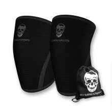Gymreapers Knee Sleeves (1 Pair) Gym Bag - IPF Approved - Knee Sleeve & Compression Brace for Squats, Fitness, Weightlifting, and Powerlifting 7MM Sle